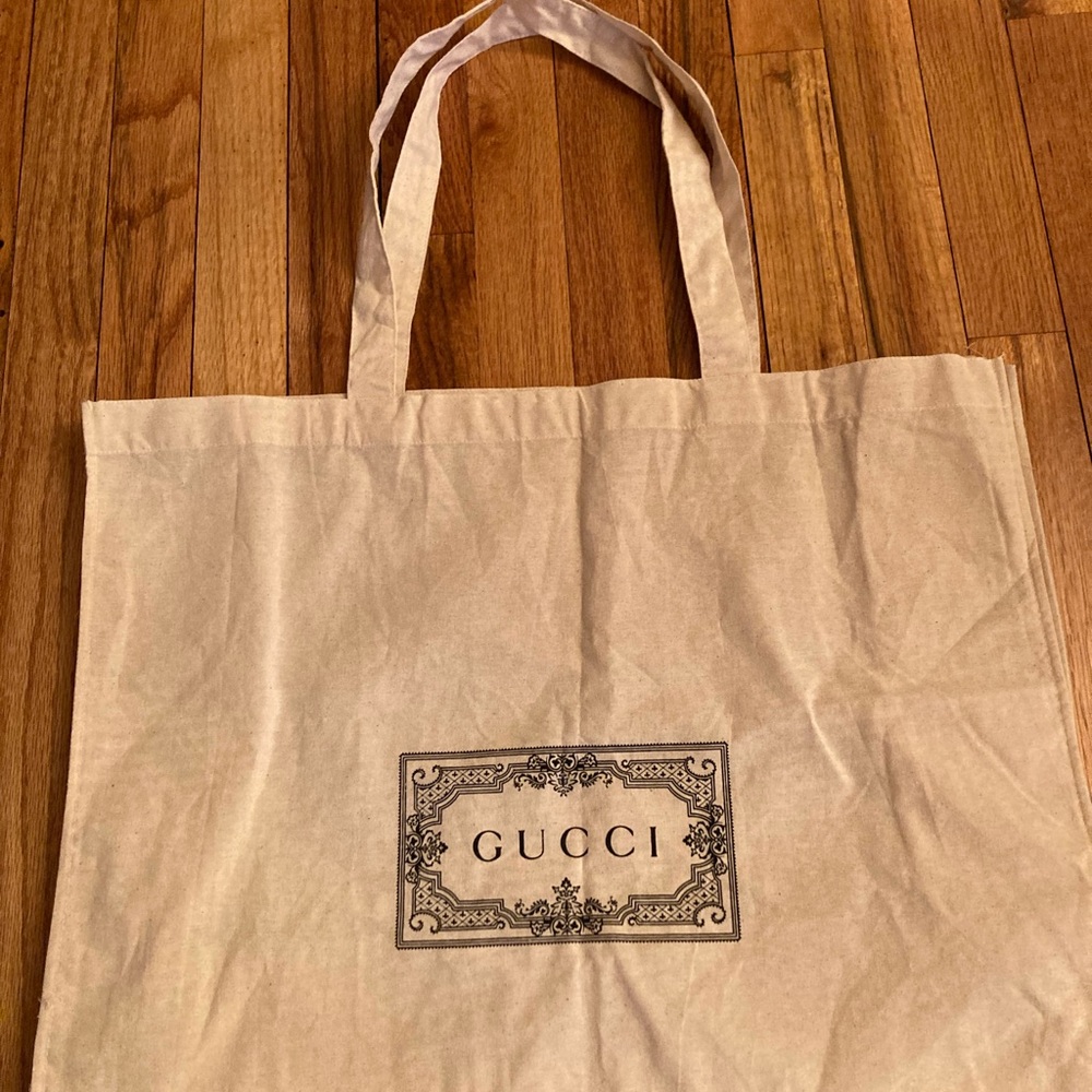 Authentic Gucci Reusable Shopping Tote